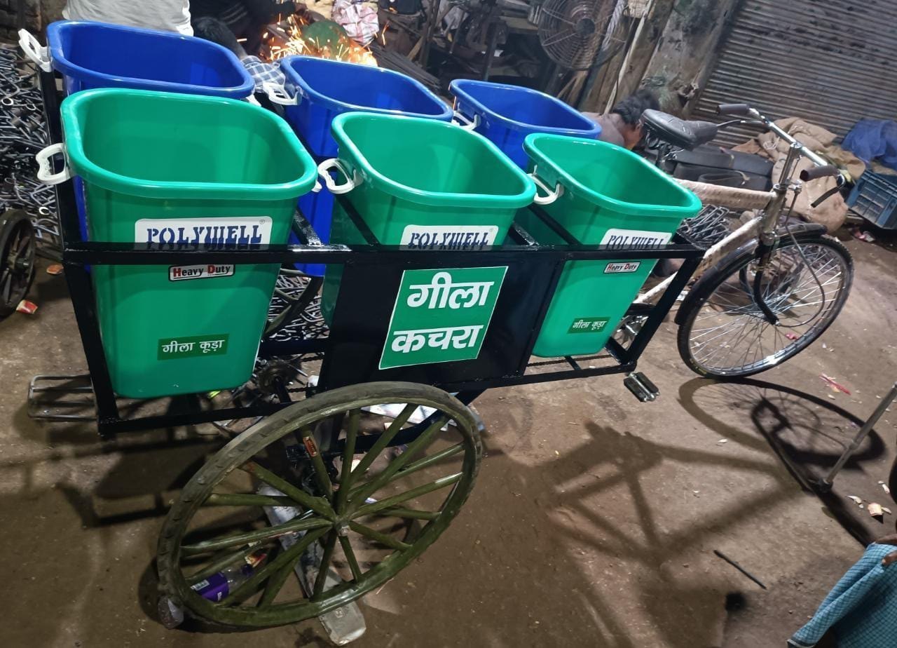 Garbage Rickshaw Manufacturer in Bihar Waste Collection Rickshaw