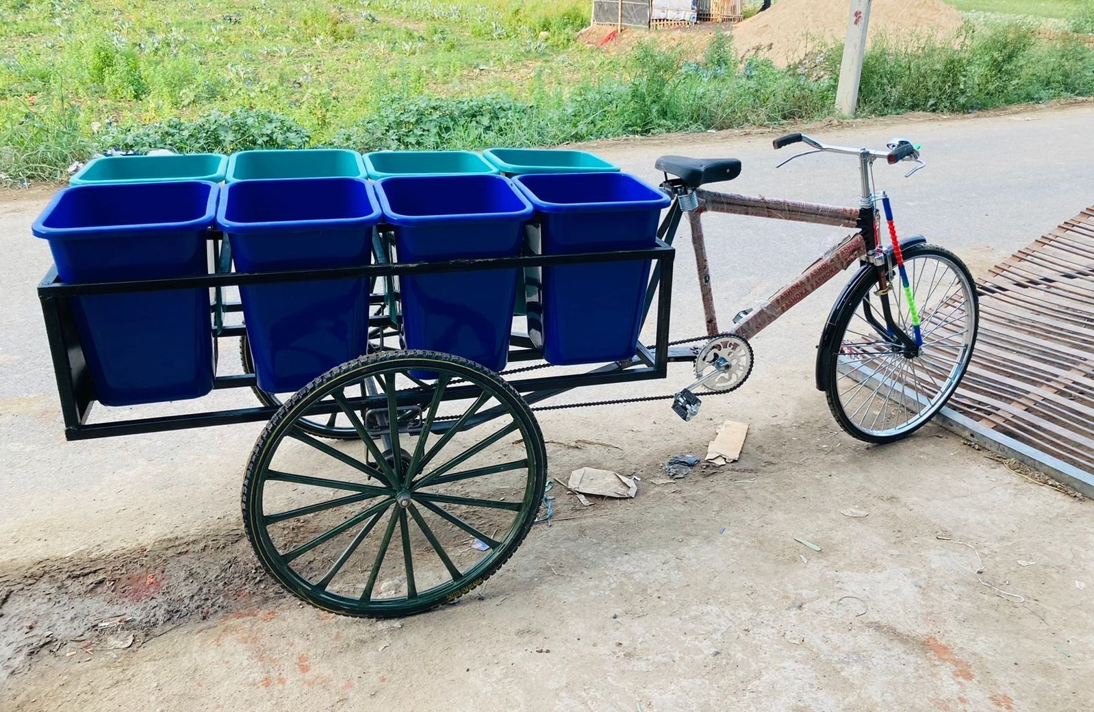 Garbage Rickshaw Manufacturer in Bihar Shiv Cycle Rikshaw Factory