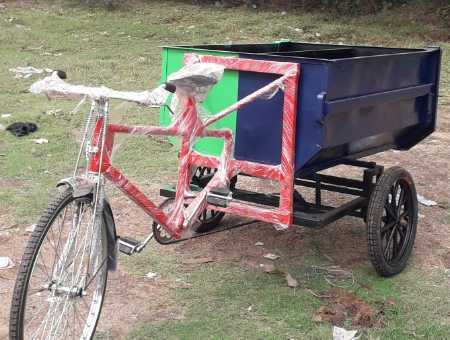 Garbage Rickshaw Manufacturer in Bihar Waste Collection Rickshaw